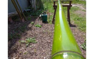 Trattamenti per il bamboo: Trattamento a fuoco